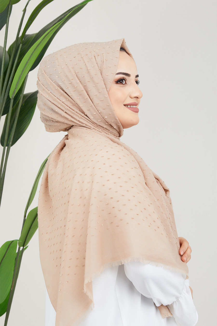 LIGHT CAMEL  -  SHAWL LIGHT CAMEL  -  SHAWL